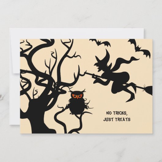 Invitation Halloween Haunween Place Party 5" x 7" (Dos)