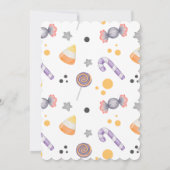 Invitation Halloween Hippopotamus Little Boo Baby shower (Dos)