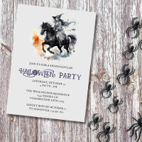 Halloween Horse sorcière Éffrayante Equestrio