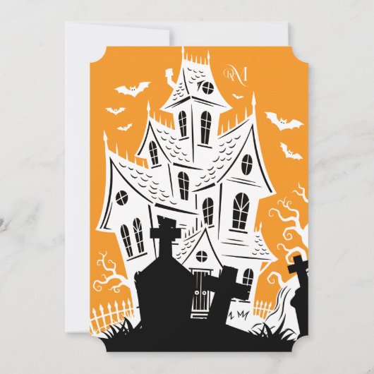 Invitation : HALLOWEEN House #3 (Dos)