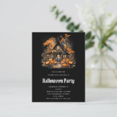 Invitation Halloween House Party (Debout devant)