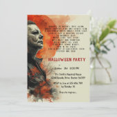 Invitation Halloween I Poem (Debout devant)