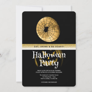 Invitation Halloween Imaginaire gothique Lune