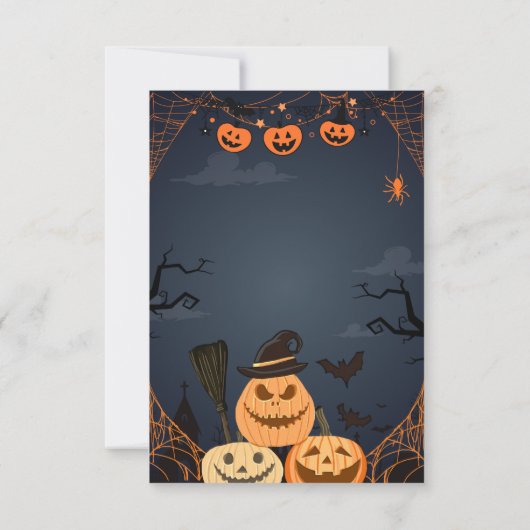 Invitation Halloween/Invitation (Dos)