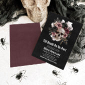 Invitation Halloween Jusqu'à la mort Faisons-nous partie Fête