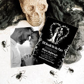 Invitation Halloween Jusqu'à la mort Faisons-nous partie Fête