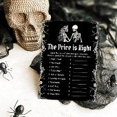 Invitation Halloween le prix est la bonne Fête des mariées je