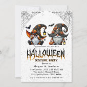 Invitation Halloween Les Sept Nains (Devant)