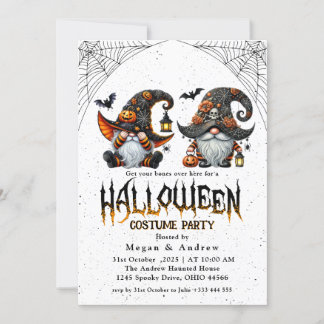 Invitation Halloween Les Sept Nains