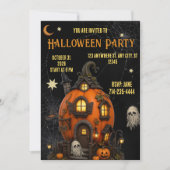 Invitation Halloween Maison Hantée invitation (Devant)