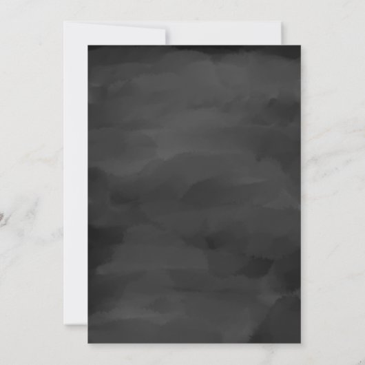 Invitation Halloween mignon Citrouille Whimsical Jack O'Lante (Dos)