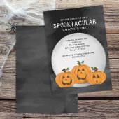 Invitation Halloween mignon Citrouille Whimsical Jack O'Lante