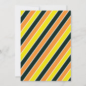 Invitation Halloween mignonne bonbon Corn Trick ou traiter dr (Dos)