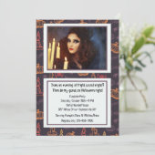 Invitation Halloween mire l'invitation de photo (Debout devant)