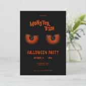 Invitation Halloween Monster Bash (Debout devant)