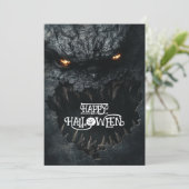 Invitation Halloween Monster Mouth Mayhem (Debout devant)