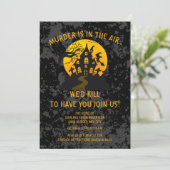 Invitation Halloween Murder Mystery Party (Debout devant)