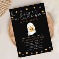 Halloween neutre baby shower fantôme mignon