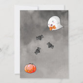 Invitation Halloween Notre Petit Boo Ghost Boy 2e anniversair (Dos)