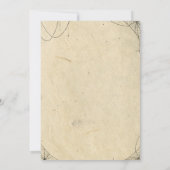 Invitation Halloween occidental Anniversaire Hodown, Cowboy (Dos)