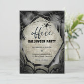 Invitation Halloween Office Party Business Entreprise Araigné (Debout devant)