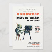 Invitation Halloween Office Party Business Movie Bash Gremlin (Devant)