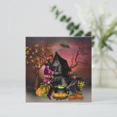 Invitation Halloween Open House Costume Party (Debout devant)