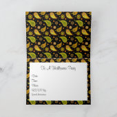 Invitation Halloween Paisley Invite (Intérieur)