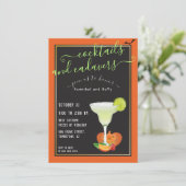 Invitation Halloween Parody Cocktails et Cadavers Strange (Debout devant)