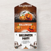 Invitation Halloween Parti Halloween 2023 (À l'intérieur)