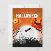 Invitation Halloween Parti Rétro Automne2023 (Dos)
