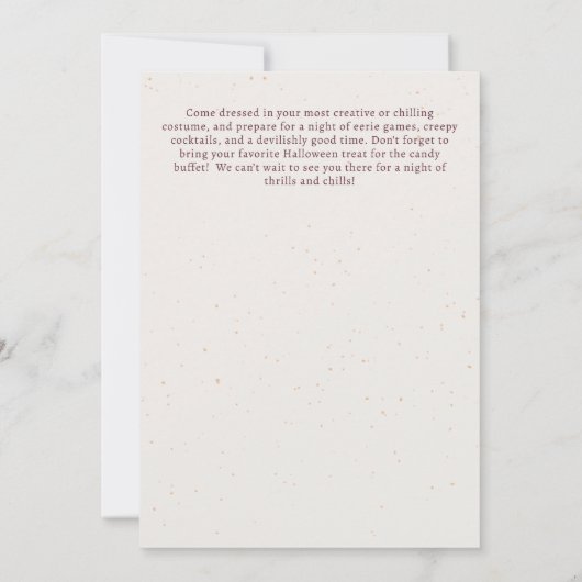 Invitation Halloween Partie Sugar Skcrâne Wreath (Dos)