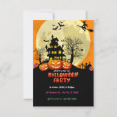 Invitation Halloween Party (Devant)