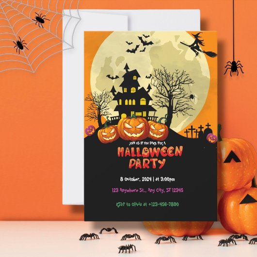 Invitation Halloween Party