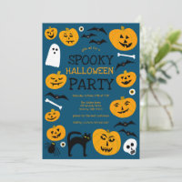 HALLOWEEN PARTY Jack-o-lanterns mignon Personnalis