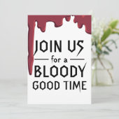 Invitation Halloween Party Rejoignez-nous pour un bon moment  (Debout devant)