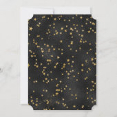 Invitation Halloween Party Stars Pattern (Dos)