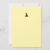 Invitation Halloween Personnalisé Éffrayant mignon Whimsical (Dos)