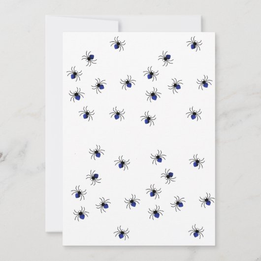 Invitation Halloween Skeleton Dance (Dos)