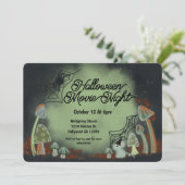 Invitation Halloween Soirée Film Woodland Glow (Debout devant)