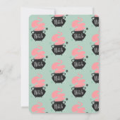 Invitation Halloween sorcière Un bébé brasse du Baby shower (Dos)