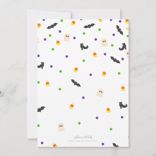 Invitation Halloween | Spooktacular | Partie (Dos)