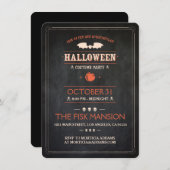 Invitation Halloween : Spooktacular - Personnalisa (Devant / Derrière)