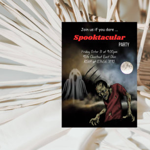 Invitation Halloween Spooktacular - Soirée sympa et Déplaisan