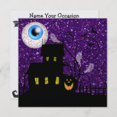 Invitation Halloween - SRF (Devant / Derrière)