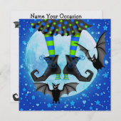 Invitation Halloween - SRF (Devant / Derrière)