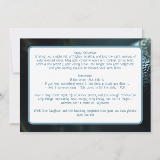 Invitation Halloween Sssspooky Surprise (Dos)