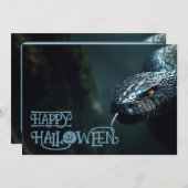 Invitation Halloween Sssspooky Surprise (Devant / Derrière)