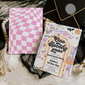 Invitation Halloween Super Cute Ghost 1er Anniversaire