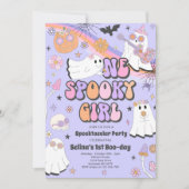 Invitation Halloween Super Cute Ghost 1er Anniversaire (Devant)